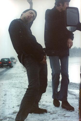 Macio piciu - Somewhere between Deutschland and Poland in February 2oo2